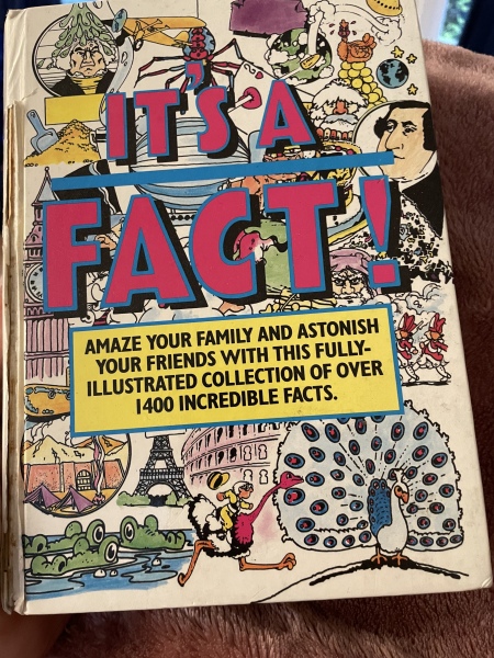 Can you help me find an old (c1990s) 1,000 Amazing Facts book