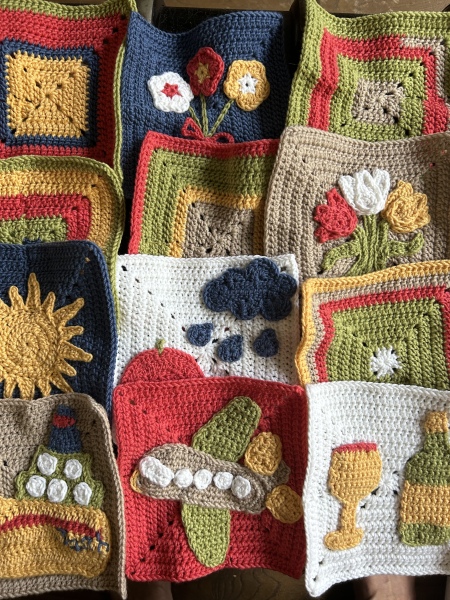 Woolly Hugs: A blanket in memory of JanH.