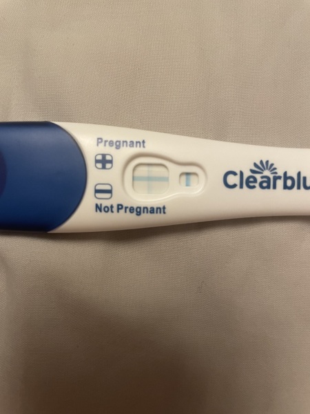 Heavy bleeding but still getting positive test?