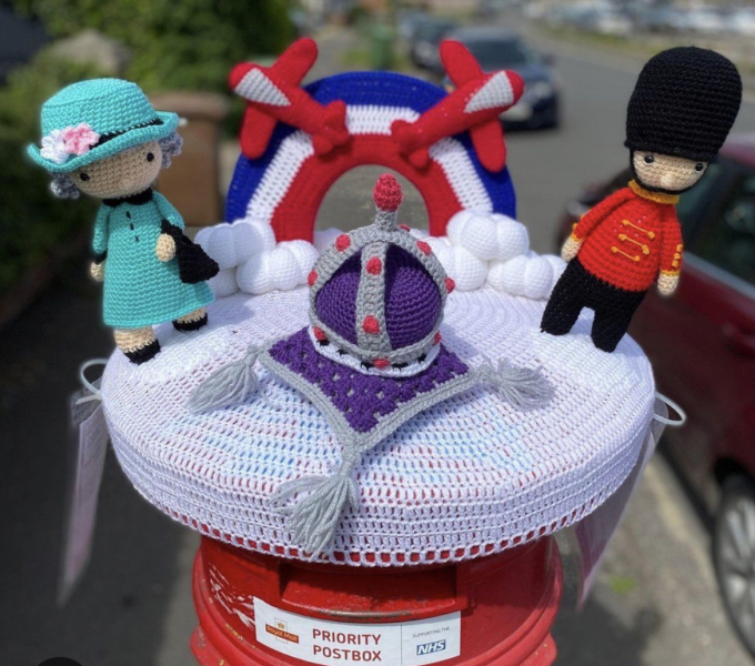 To think that postbox toppers are an aberration and those who produce them should be shot at dawn (I should say 'light hearted' here but it goes against the grain)