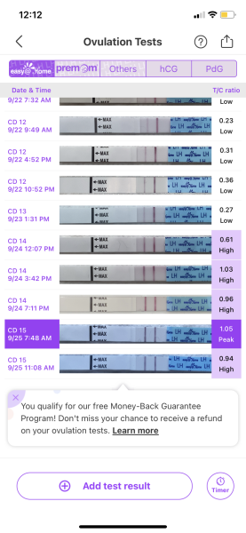 Cd1 of ttc first cycle after loss... anyone want to join me? 🙂