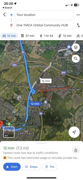To ask if you know Bricket wood, Herts