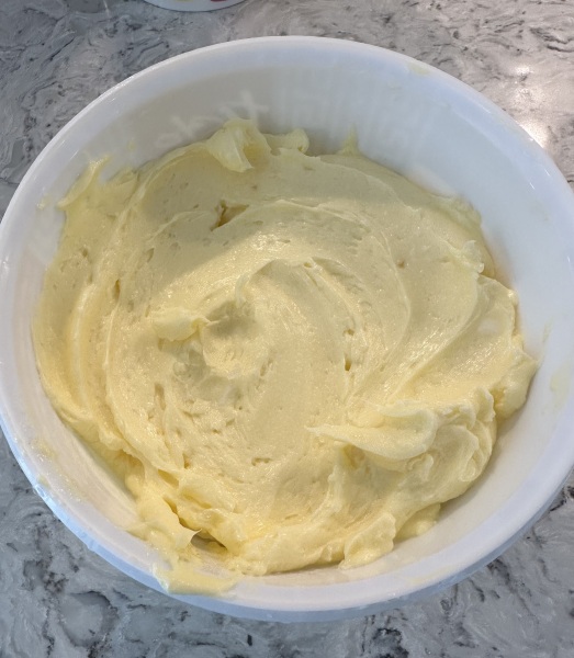 I have just made butter...