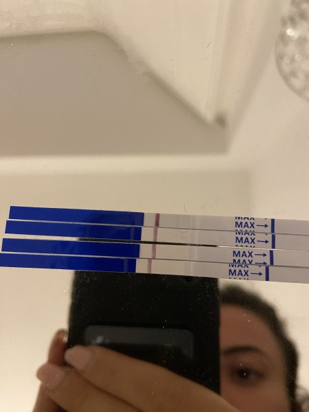 Positive tests or evap lines??