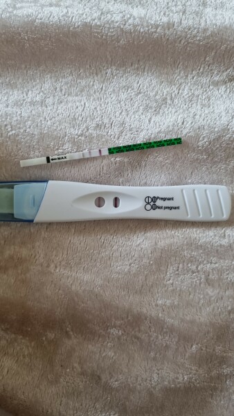 Pregnancy after chemical and line progression