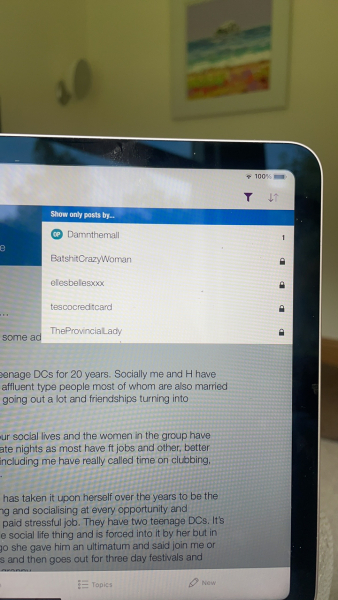 Can't opt to see only the OP's posts?