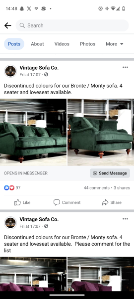 Nice comfy sofa recommendations like this?