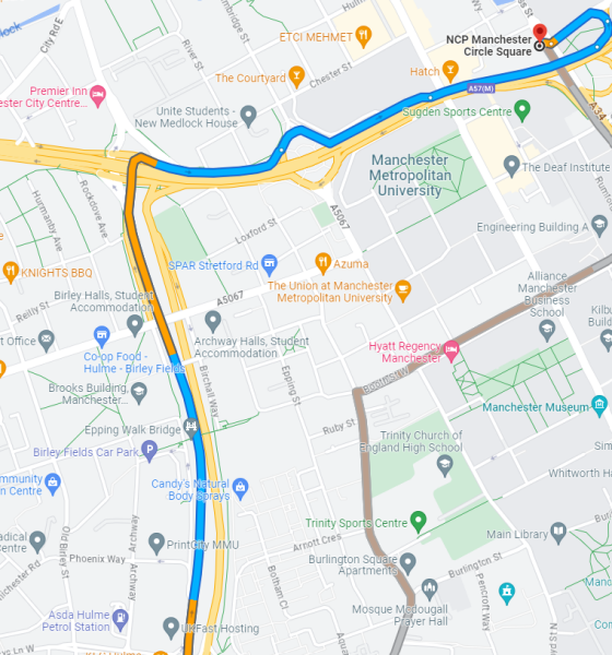 Where to park near the university of Manchester? (Open day tomorrow)