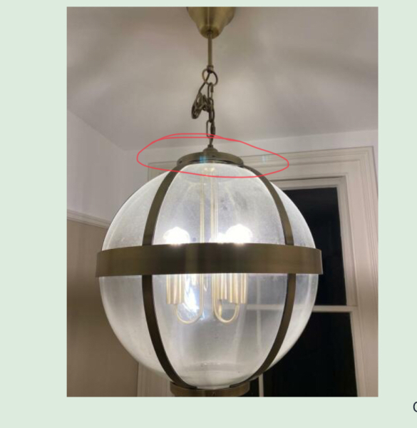 How to clean this light (pic included)