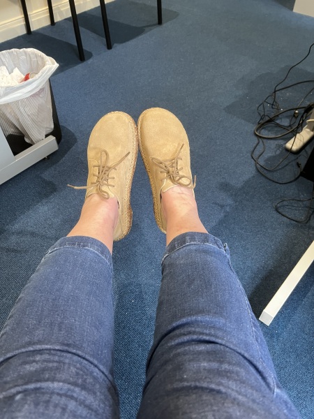 Autumn footwear for someone who doesn't like shoes