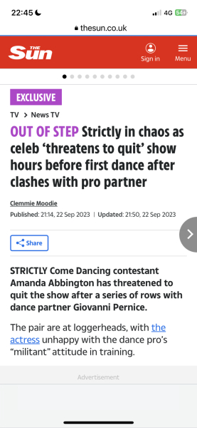 Strictly 2023 Thread 2 - Let's Take To The Floor NO SPOILERS