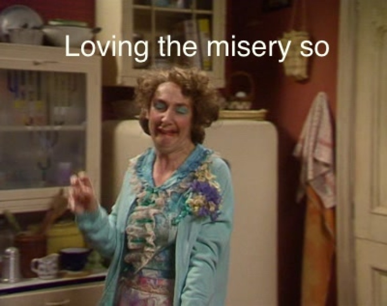 Mafsuk - thread deux. Up yer fuckin bollocks ye’re not.   Spoiling that is. Or screaming for titties.   Or speedos.   Non. Just non.