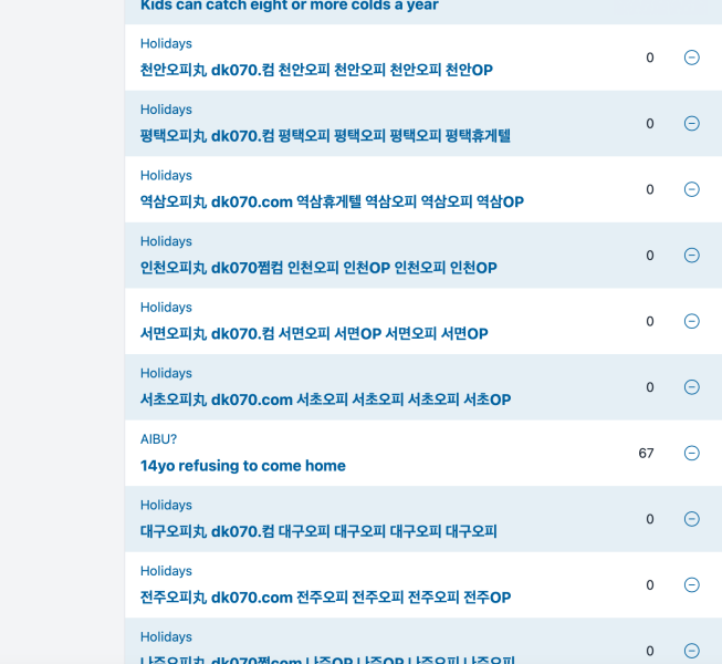 You really need moderators during the night