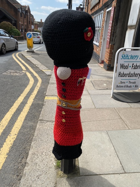 To think that postbox toppers are an aberration and those who produce them should be shot at dawn (I should say 'light hearted' here but it goes against the grain)