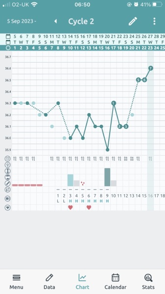 Help! Read my BBT chart