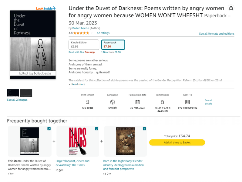 A Mumsnet thread about a book about a Mumsnet thread “Under the Duvet of Darkness” written by the women of Mumsnet THREAD 2