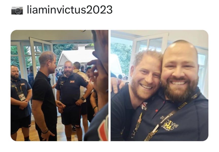 Heart of Invictus  Well done that man!