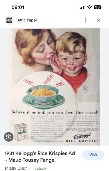 I found a shopping list from 1969