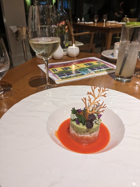 To share my Michelin star dinner experience with you?