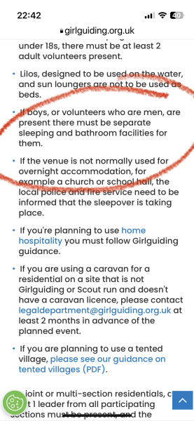 Girl Guides trans policy