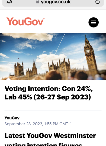 To think this, is how the Tories could win?