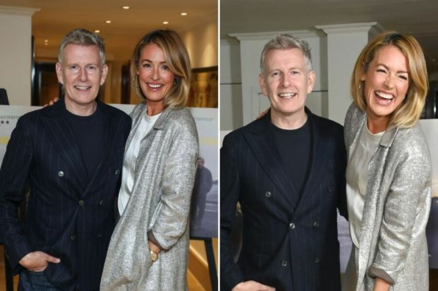 Cat Deeley's silver coat