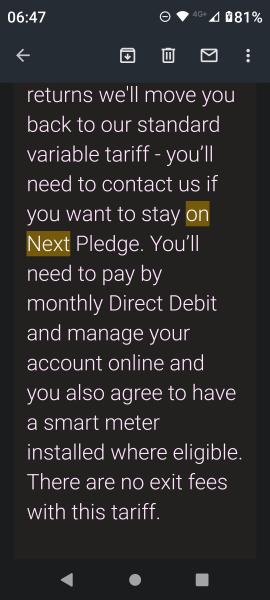 Fixing energy bills?