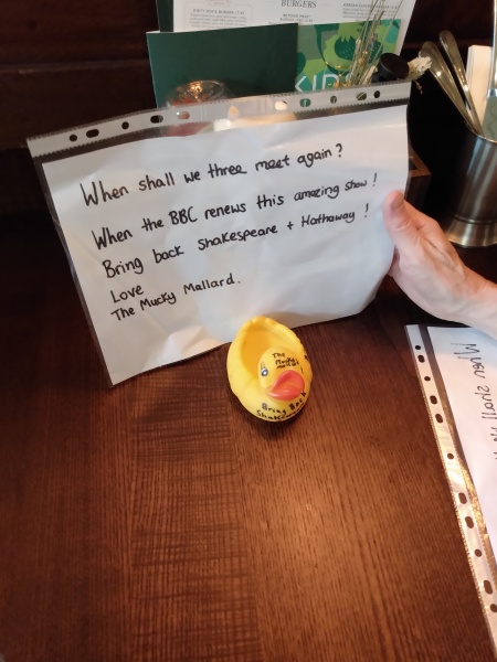 The Mucky Mallard's Visit to Stratford upon Avon