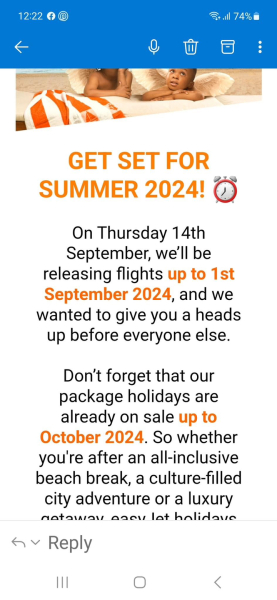 Easyjet Summer 2024 release date