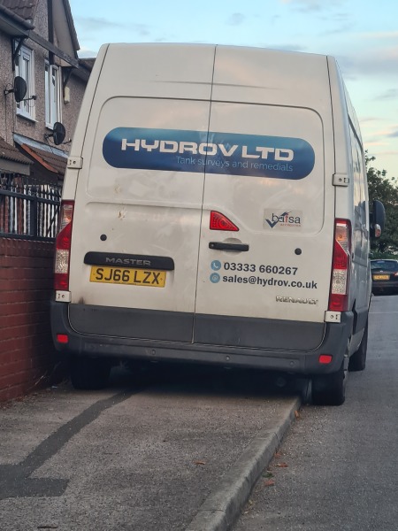 To be absolutely fed up with this type of inconsiderate parking