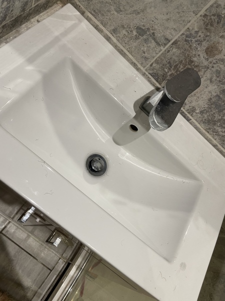 To be upset that my boyfriend left my bathroom like this