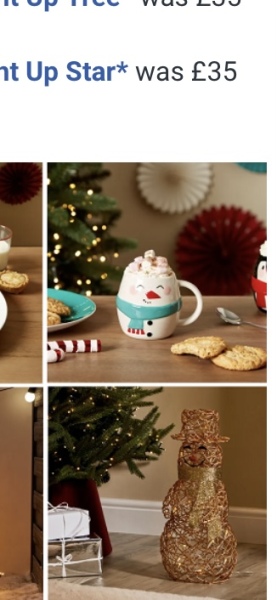 Help me find a snowman cup