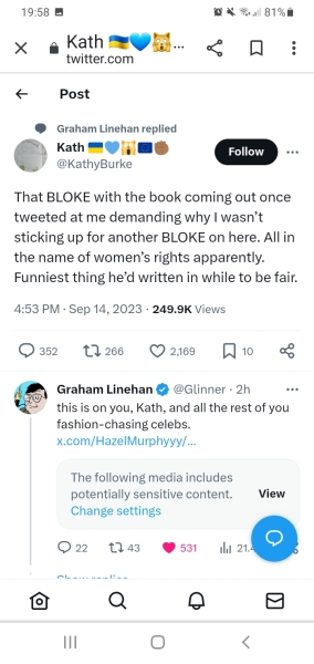 Graham Linehan’s Book