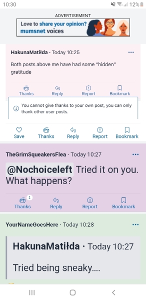 To ask about hidden gratitude?