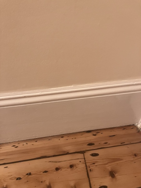 To think it’s not normal to have thick grey dust on skirting boards?