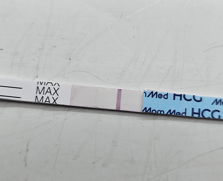 Faint lines on mom med tests?