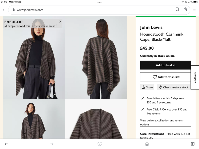 Replacing cardigans - with what