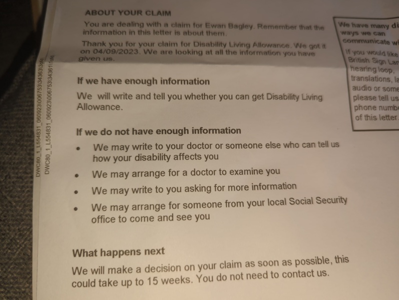 DLA wait times Part 13