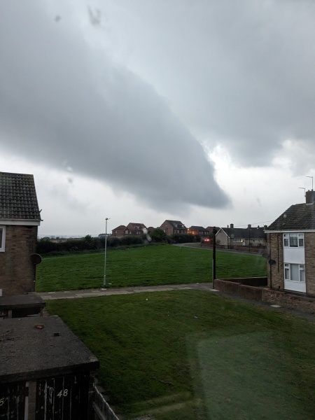 Yes!!! We have a thunderstorm.