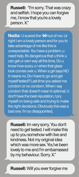 Russel has spoken