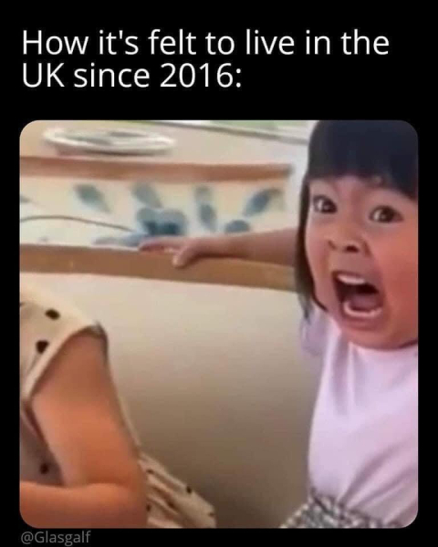 to think the UK has become awful?