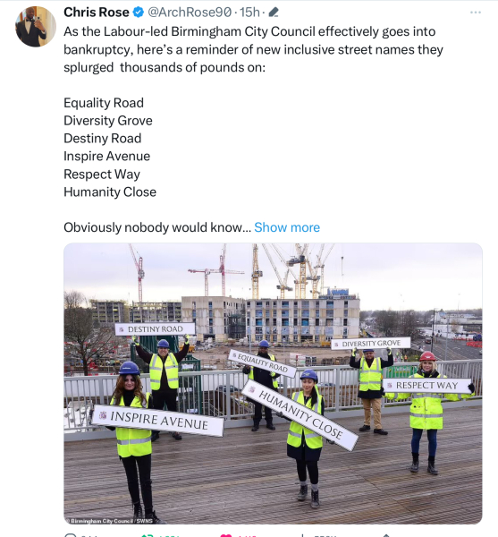 To think Councils going bust are not all at fault?