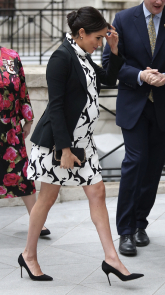 Royal Style and Beauty - what goes in the Bold Tower? White stilettos, green coats and too much of the flower?