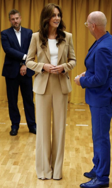 Royal Style and Beauty - what goes in the Bold Tower? White stilettos, green coats and too much of the flower?