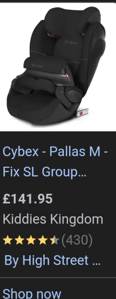 Grandson wriggles out of his straps