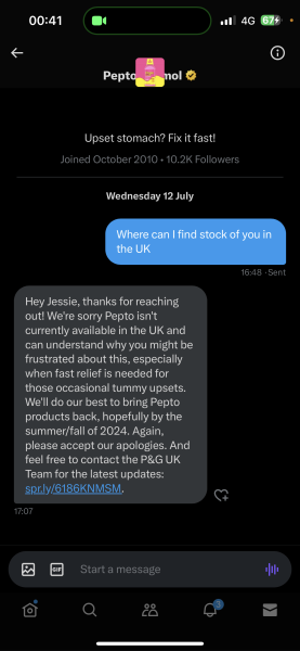 PEPTO BISMOL - Where's it gone?