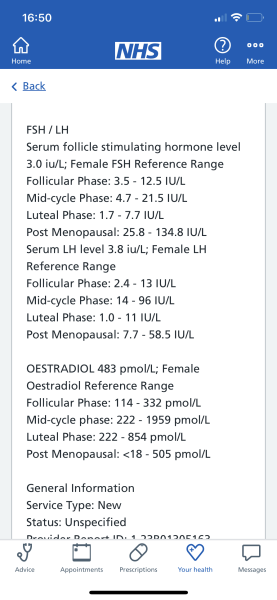 Ttc 2 years, test results