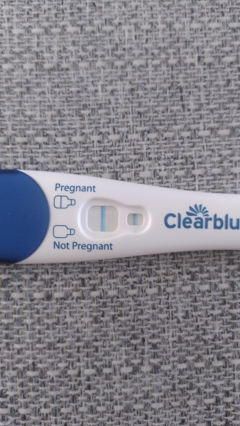 Pregnancy after chemical and line progression