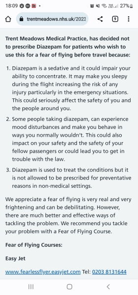 Dr refused anti anxiety meds