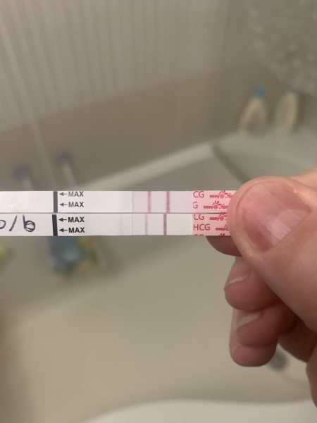 Faint positives 16dpo